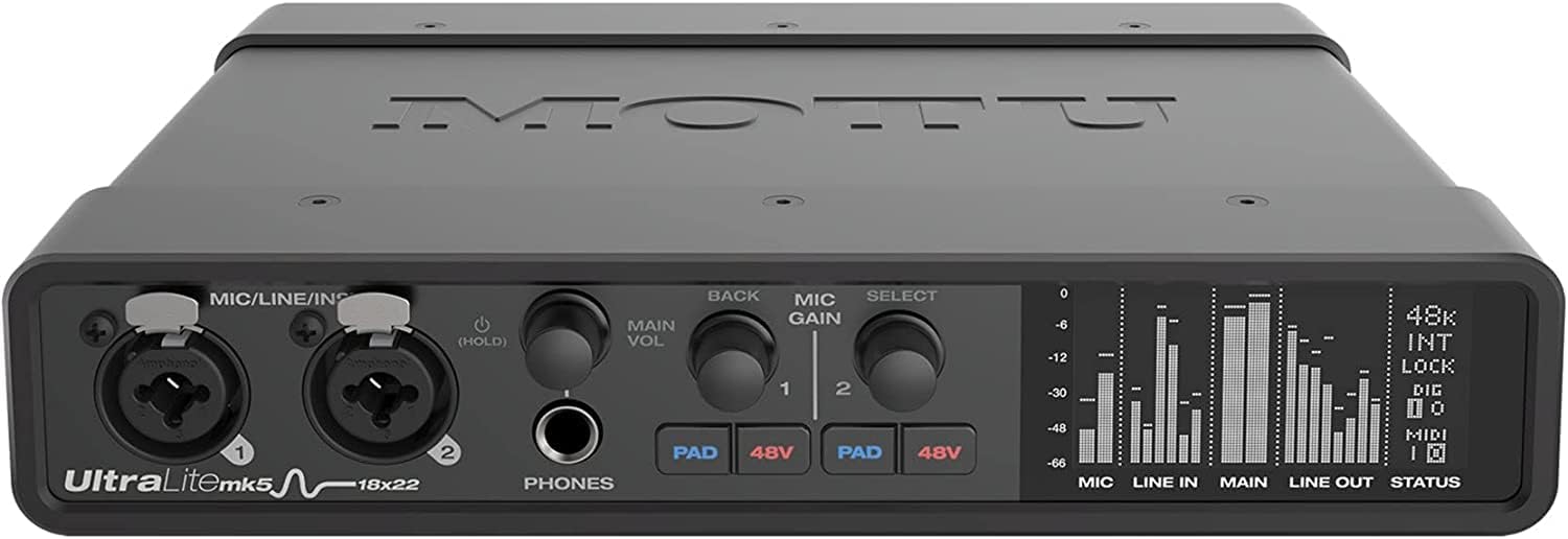 MOTU - UltraLite-mk5 18x22 USB Audio Interface