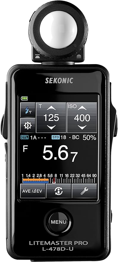 Sekonic L-478D-U Lightmeter With Exclusive 3-Year Warranty