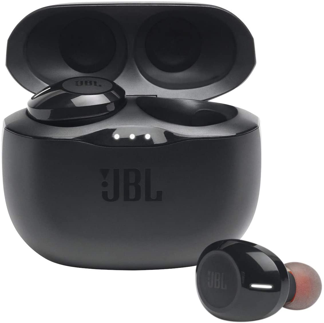 Jbl Tune True Wireless In-Ear Headphones – Jbl Pure Bass Sound, Black (125TWS)