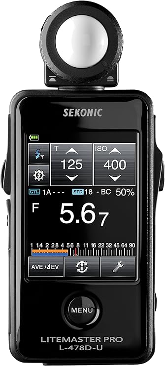 Sekonic L-478D-U Lightmeter With Exclusive 3-Year Warranty